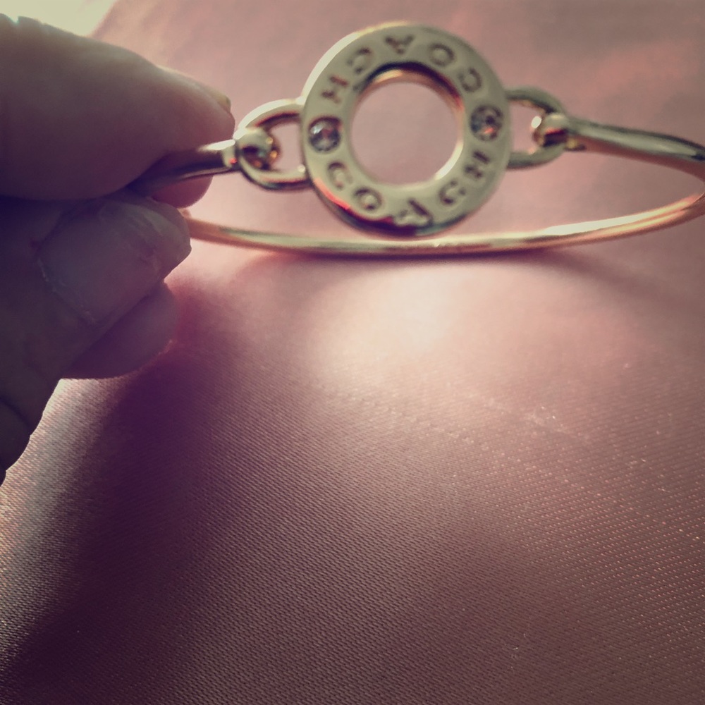 Authentic Coach Rose Gold Bracelet